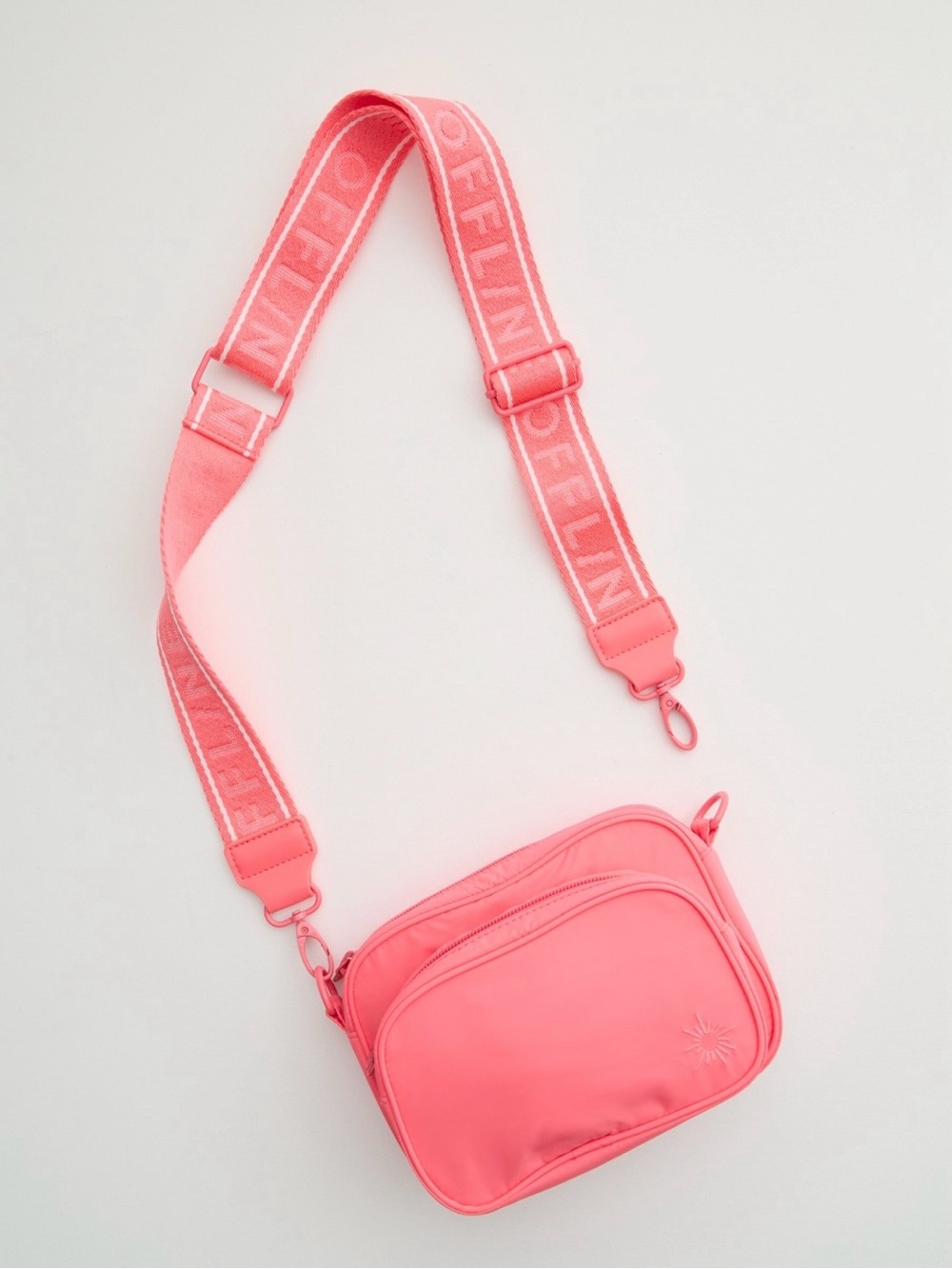 NWT Aerie Offline Crossbody Bag, Tropadelic Pink
